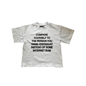 DISTRESSED BETTER THEN YESTERDAY TEE
